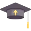 Graduation hat icon 64x64
