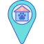 Map and location icon 64x64