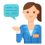 Stewardess icon 64x64