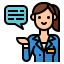 Stewardess 图标 64x64