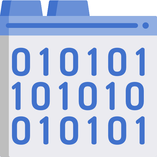 Binary code アイコン