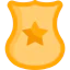 Police badge icon 64x64