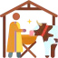 Nativity scene іконка 64x64
