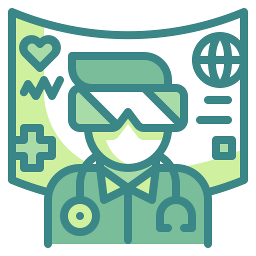 Virtual reality icon