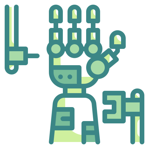 Bionic arm icon