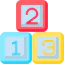 Number blocks icon 64x64