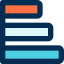 Bar chart icon 64x64