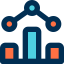 Bar chart icon 64x64
