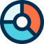 Pie chart icon 64x64