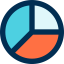 Pie chart icon 64x64