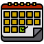 Calendar icon 64x64