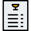Wine menu Symbol 64x64