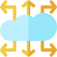 Cloud computing ícone 64x64