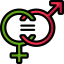 Gender equality icon 64x64