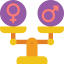 Gender equality icône 64x64