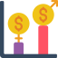 Gender pay gap icon 64x64