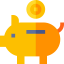 Piggy bank icon 64x64