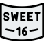 Sweet sixteen icon 64x64