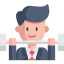 Businessman 图标 64x64