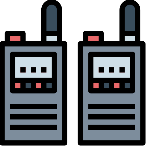Walkie talkie icône