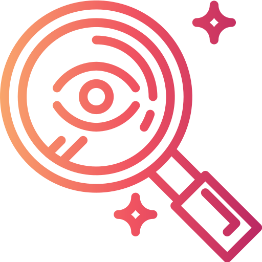 Magnifying glass ícone