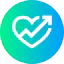 Heart rate icon 64x64