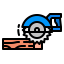 Circular saw icon 64x64