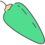 Green pepper icon 64x64