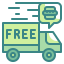 Free delivery icon 64x64