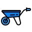 Wheelbarrow icon 64x64