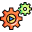 Gears icon 64x64