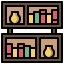 Bookshelf ícono 64x64