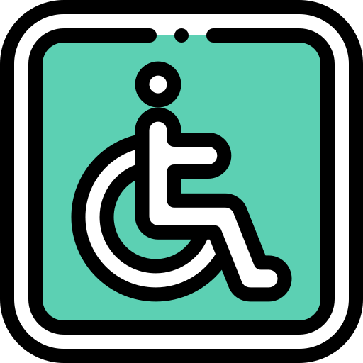 Disabled sign icon