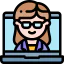 Elearning ícono 64x64