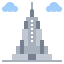 Empire state building icon 64x64