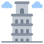Leaning tower of pisa icon 64x64