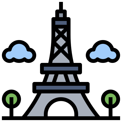 Eiffel tower ícono