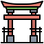 Torii gate icon 64x64