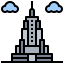 Empire state building icon 64x64