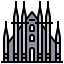 Milan cathedral icon 64x64