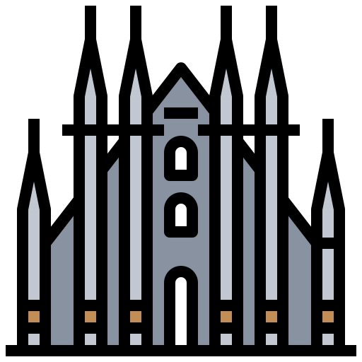 Milan cathedral icon