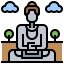 Great buddha of thailand icon 64x64