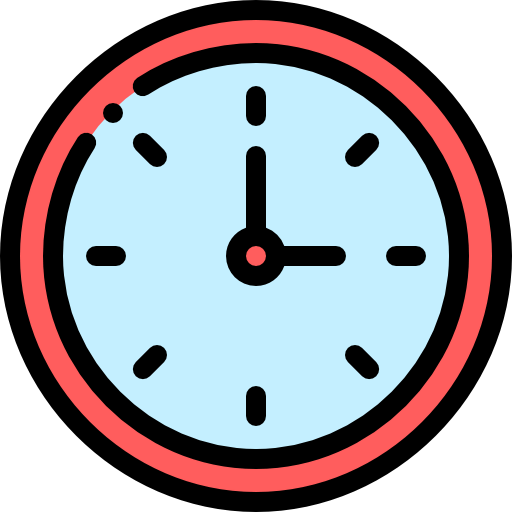 Wall clock icon