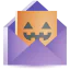 Открытка на Хэллоуин иконка 64x64