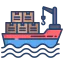Cargo ship アイコン 64x64