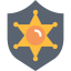 Police badge icône 64x64
