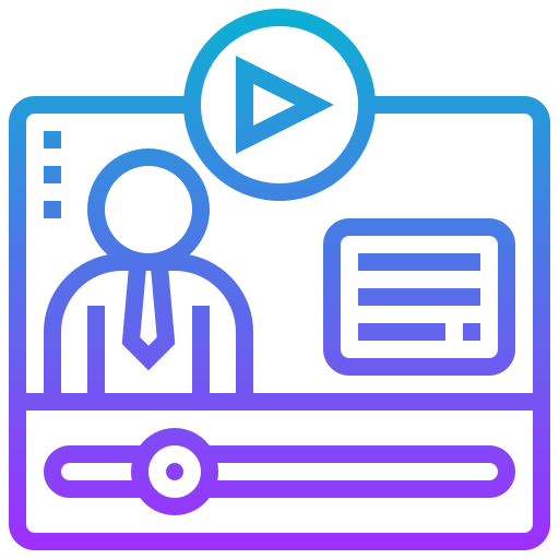 Video tutorial icon