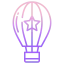 Hot air balloon іконка 64x64