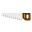 Hand saw 图标 64x64