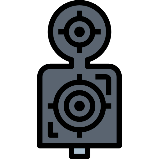 Shooting target icon